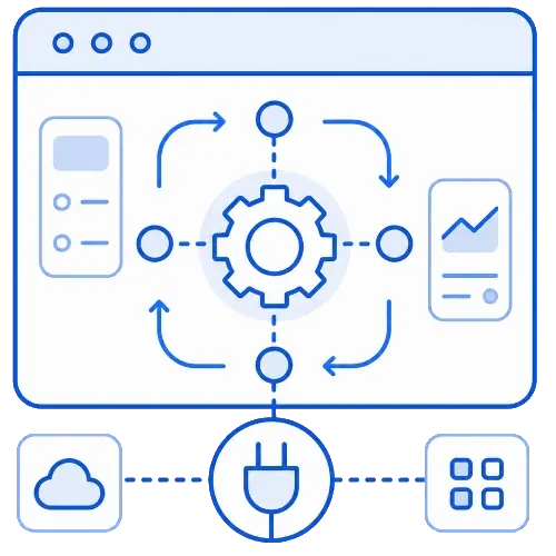 Automatización e integración de sistemas empresariales